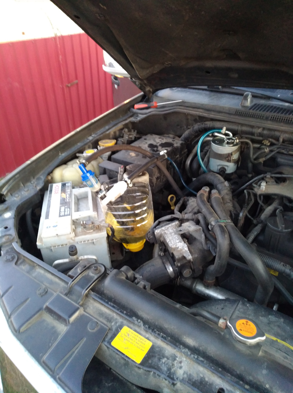 Промывка форсунок Винсом — Nissan Navara (2G), 2,5 л, 2008 года ...