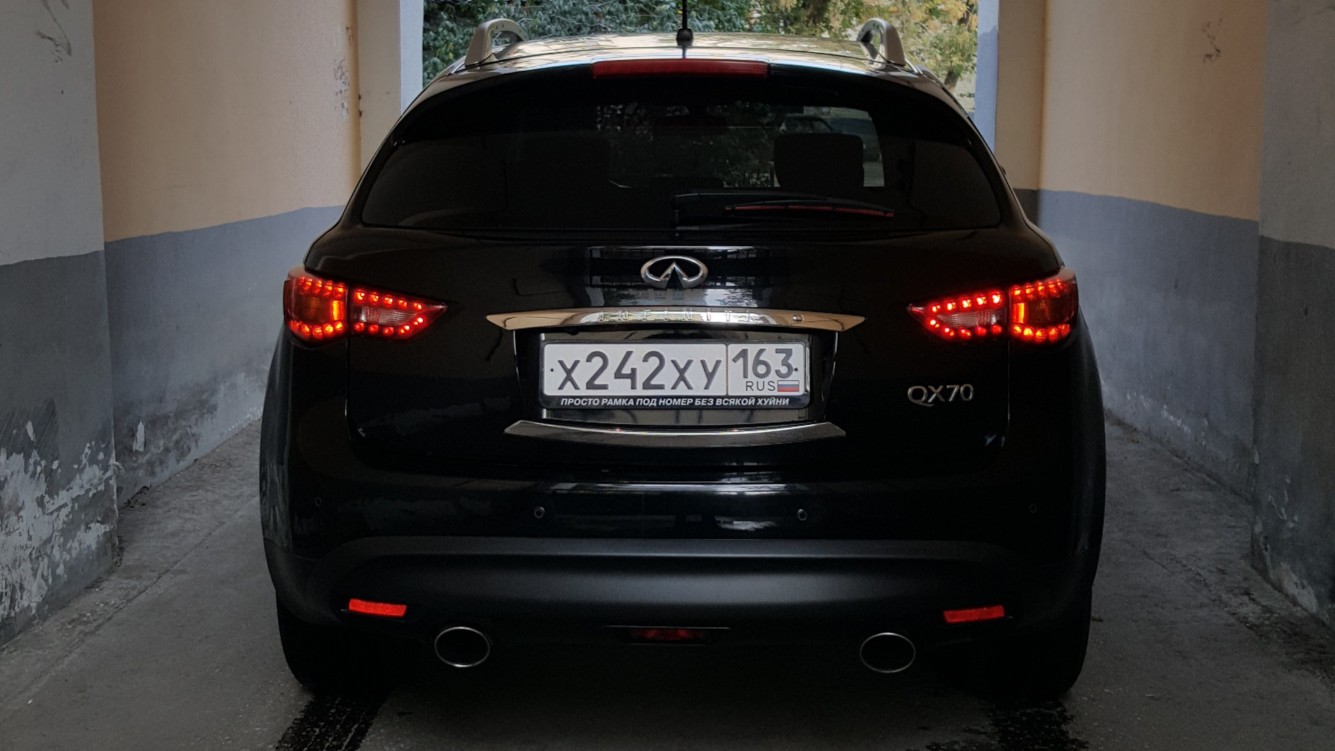 Infiniti QX70 3.7 бензиновый 2013 | Black Eagle на DRIVE2