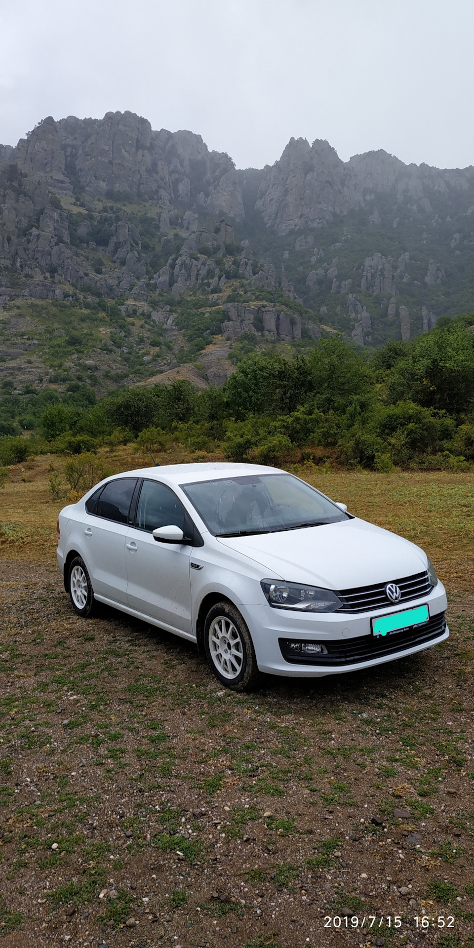 Поездка в Крым из Твери на Поло — Volkswagen Polo Sedan, 1,6 л, 2017 года |  путешествие | DRIVE2