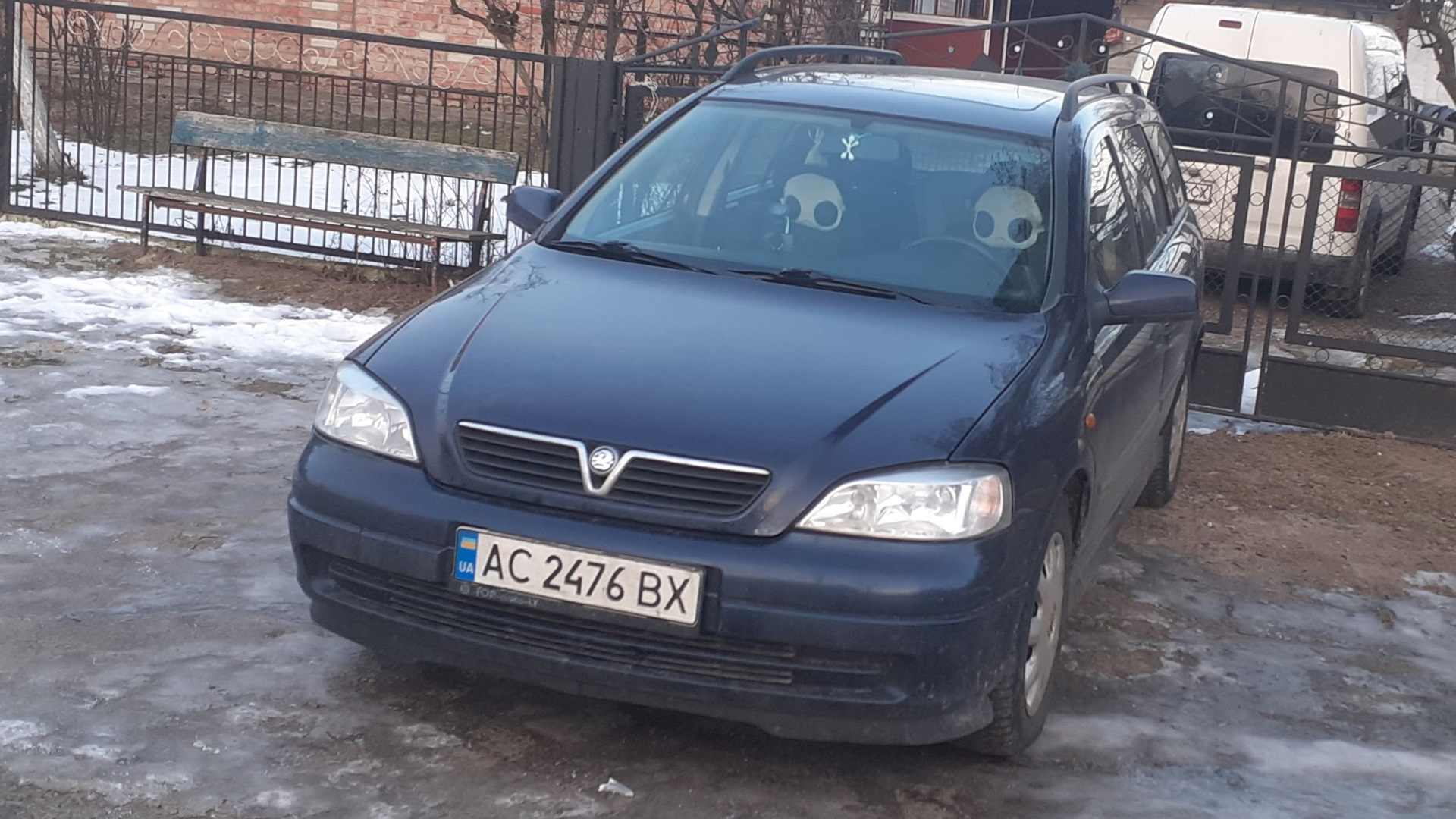 Opel Astra G 1.6 бензиновый 1998 | синий немец на DRIVE2