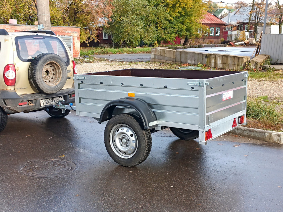 Прицеп. — Chevrolet Niva GLX, 1,7 л, 2010 года | аксессуары | DRIVE2