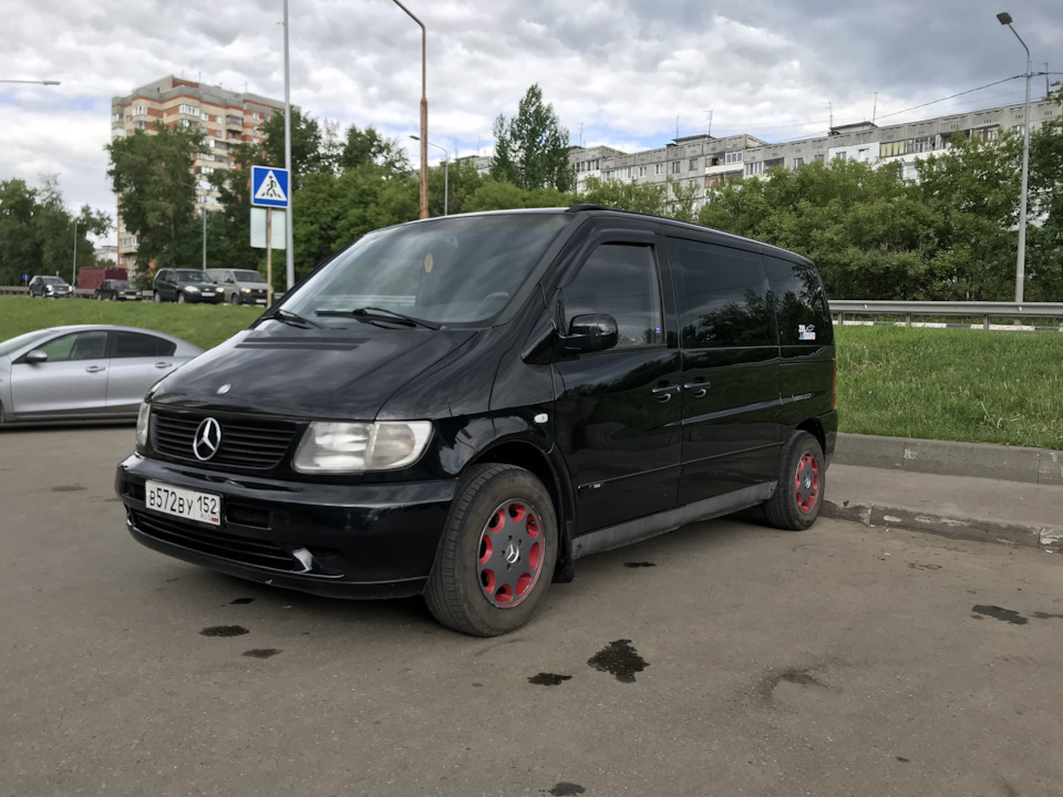 Печаль дня. Диагностика. — Mercedes-Benz V-Class (W638), 2,3 л, 1996 ...