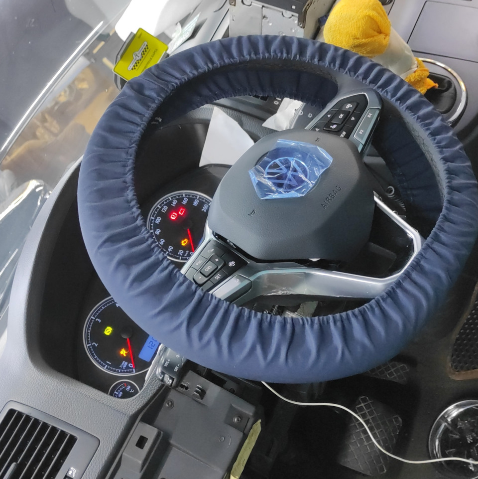 Установка мультируля VW T5 дорест — DRIVE2