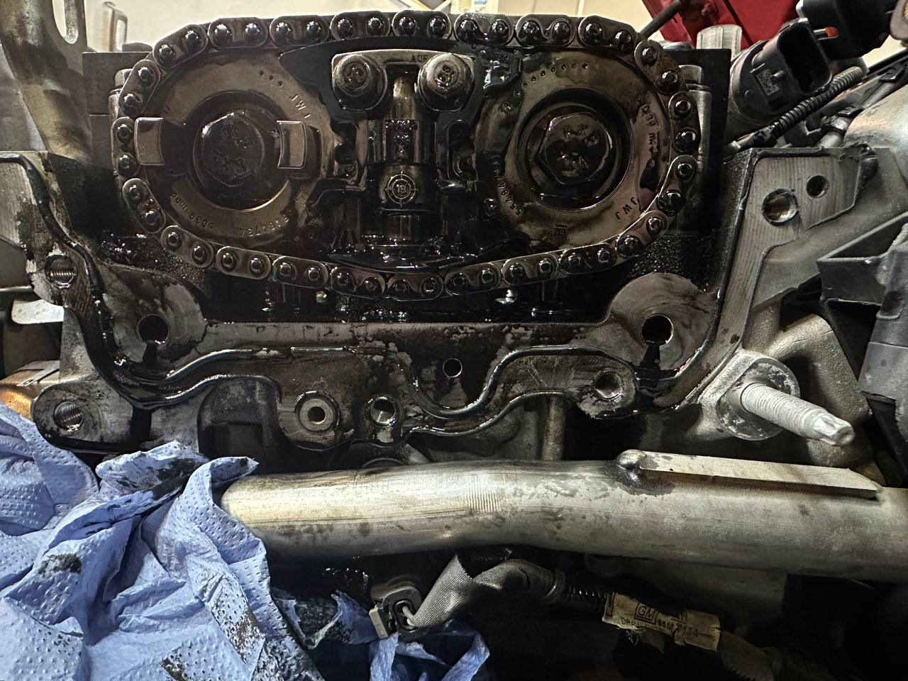 Замена цепи распредвалов — Opel Insignia (2G), 2 л, 2018 года | визит ...