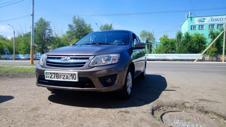 Чистка дроссельной заслонки — Lada Гранта, 1,6 л, 2016 года | своими ...