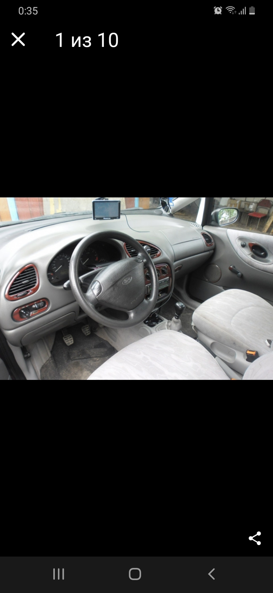 Наклейка под дерево в салон форд гелакси 1998г. — Ford Galaxy (Mk I), 1 ...