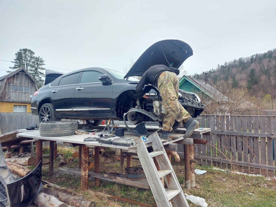 Замена блока розжига — Nissan Teana (J32), 2,5 л, 2010 года | своими ...