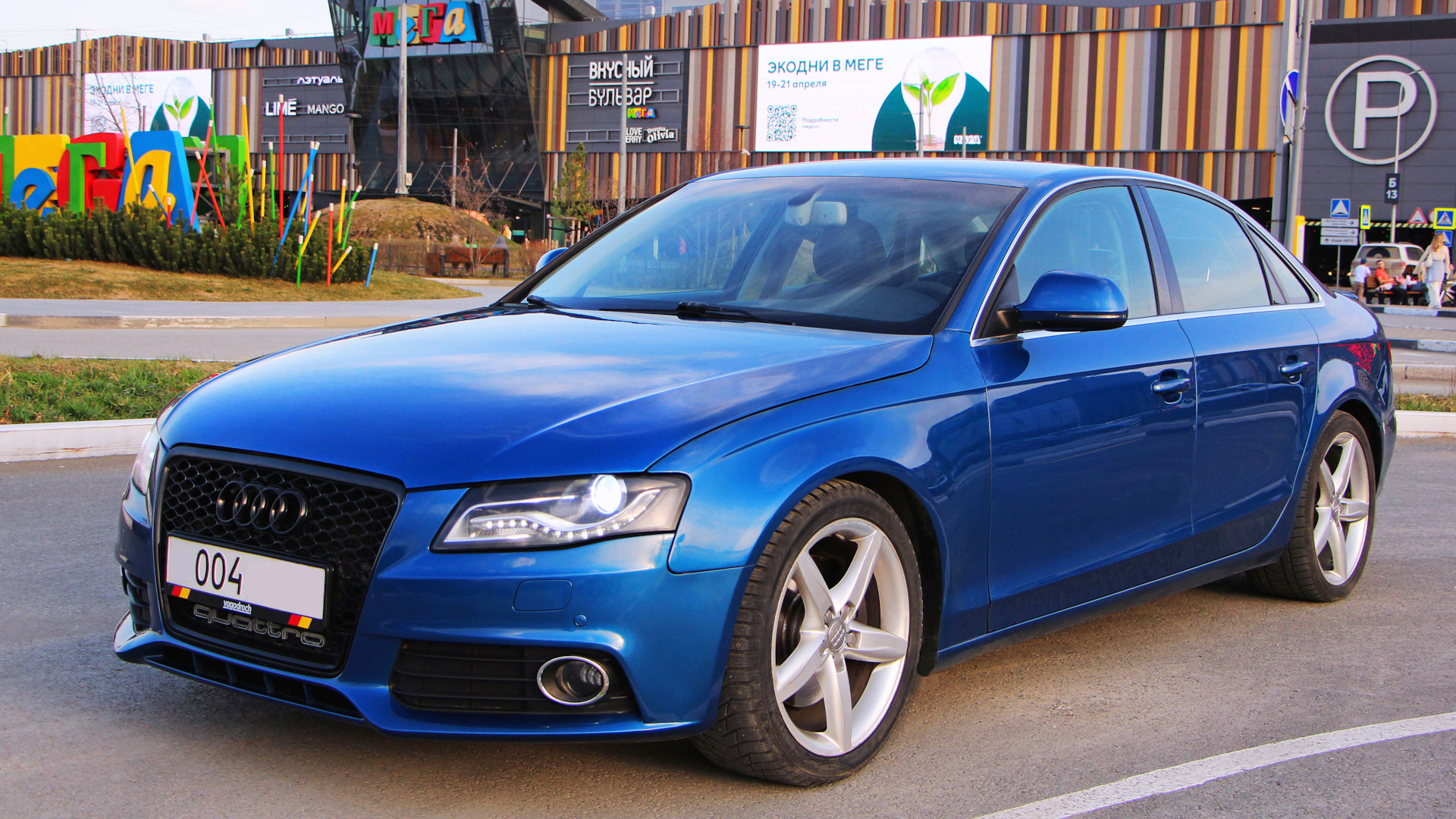 Audi A4 (B8) 2.0 бензиновый 2009 | Эффектная Турба на DRIVE2