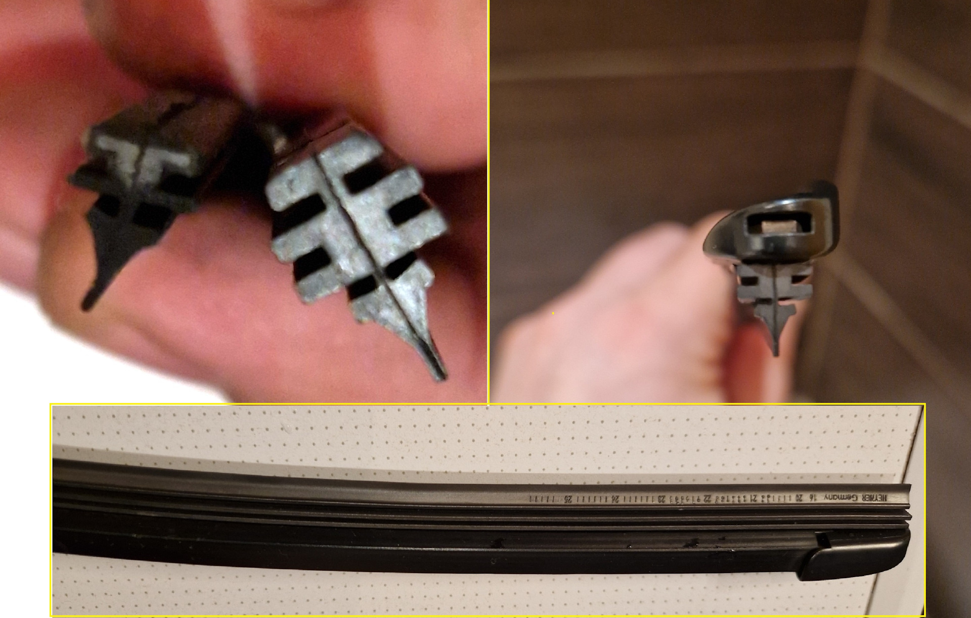 Дворники-резинки — BMW X3 (G01), 3 л, 2018 года | расходники | DRIVE2