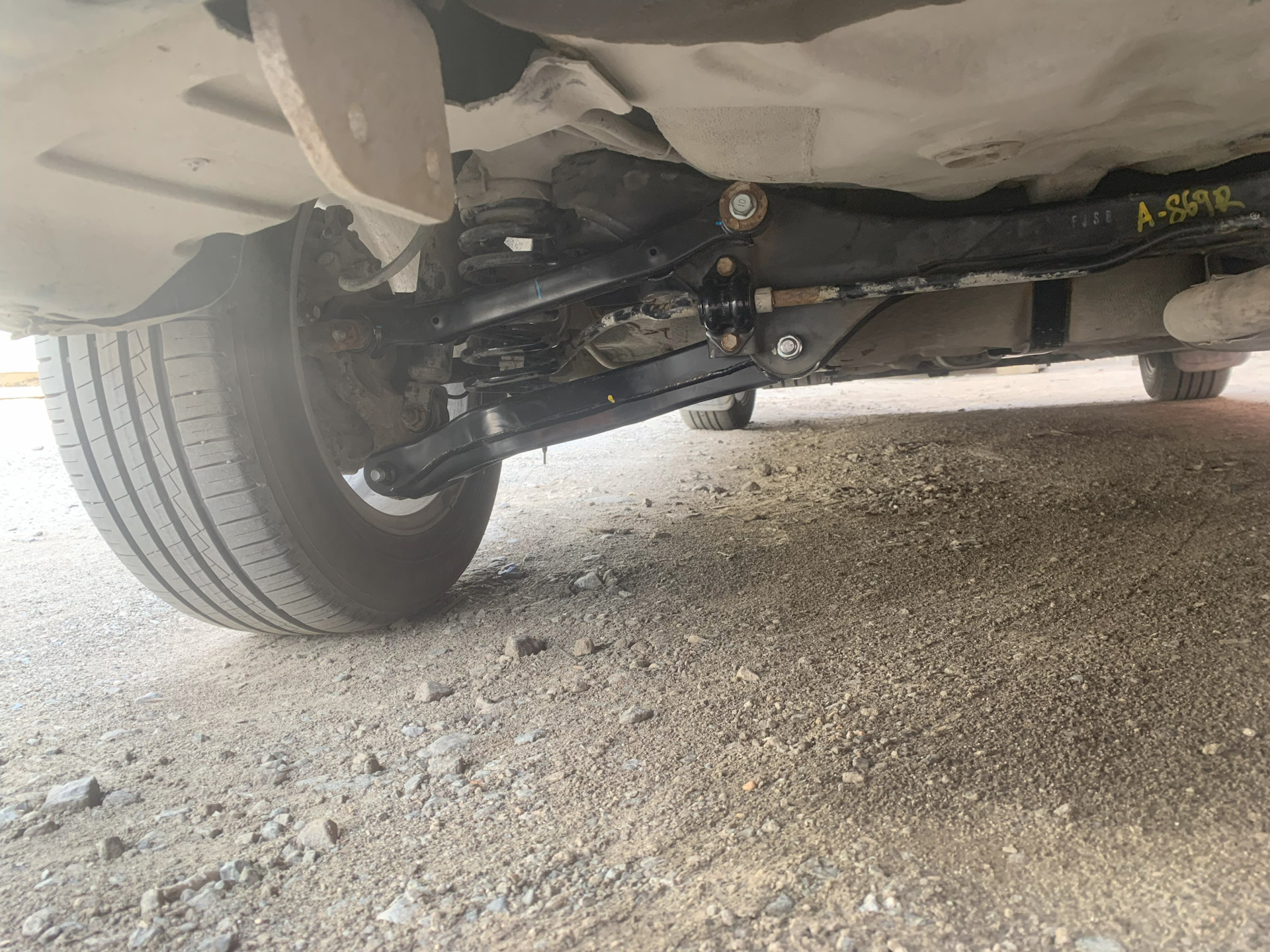 Ремонт ржавая задняя подвеска — KIA Ceed SW (1G), 1,4 л, 2008 года ...