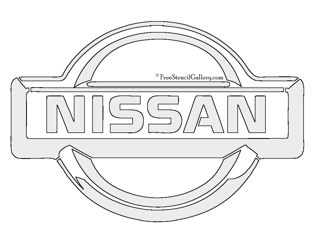 Как нарисовать значок. Логотип Nissan. Ниссан логотип раскраска. Трафареты логотипов автомобилей. Трафарет Nissan.