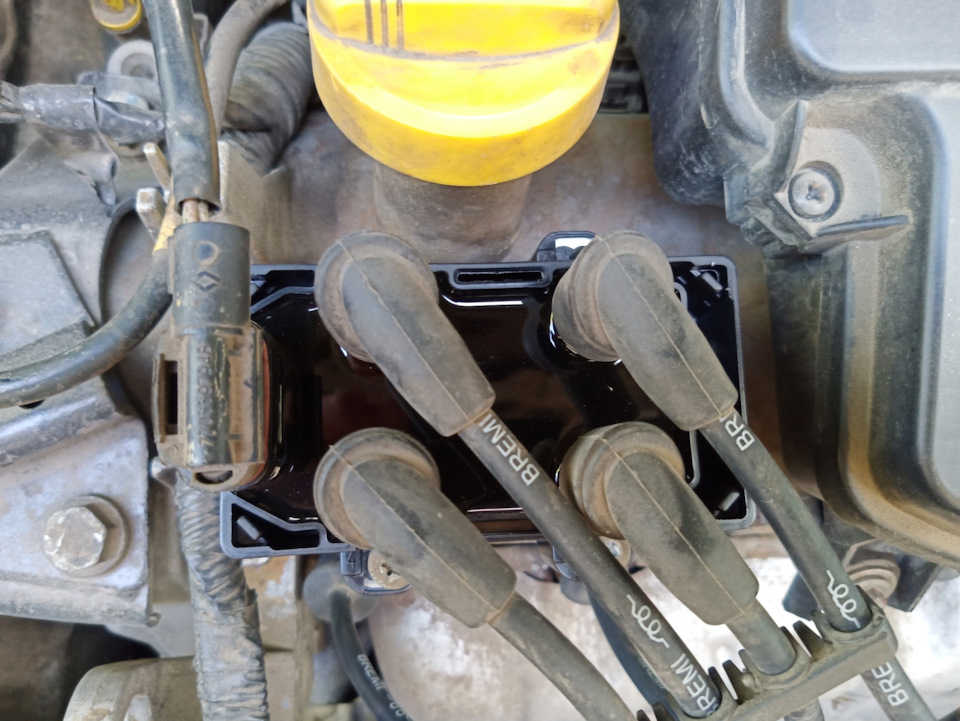 Катушка зажигания — Renault Logan (1G), 1,6 л, 2011 года | поломка | DRIVE2