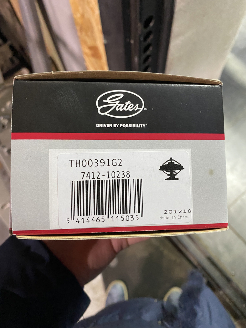 TH00391G2 Термостат GATES | Запчасти на DRIVE2