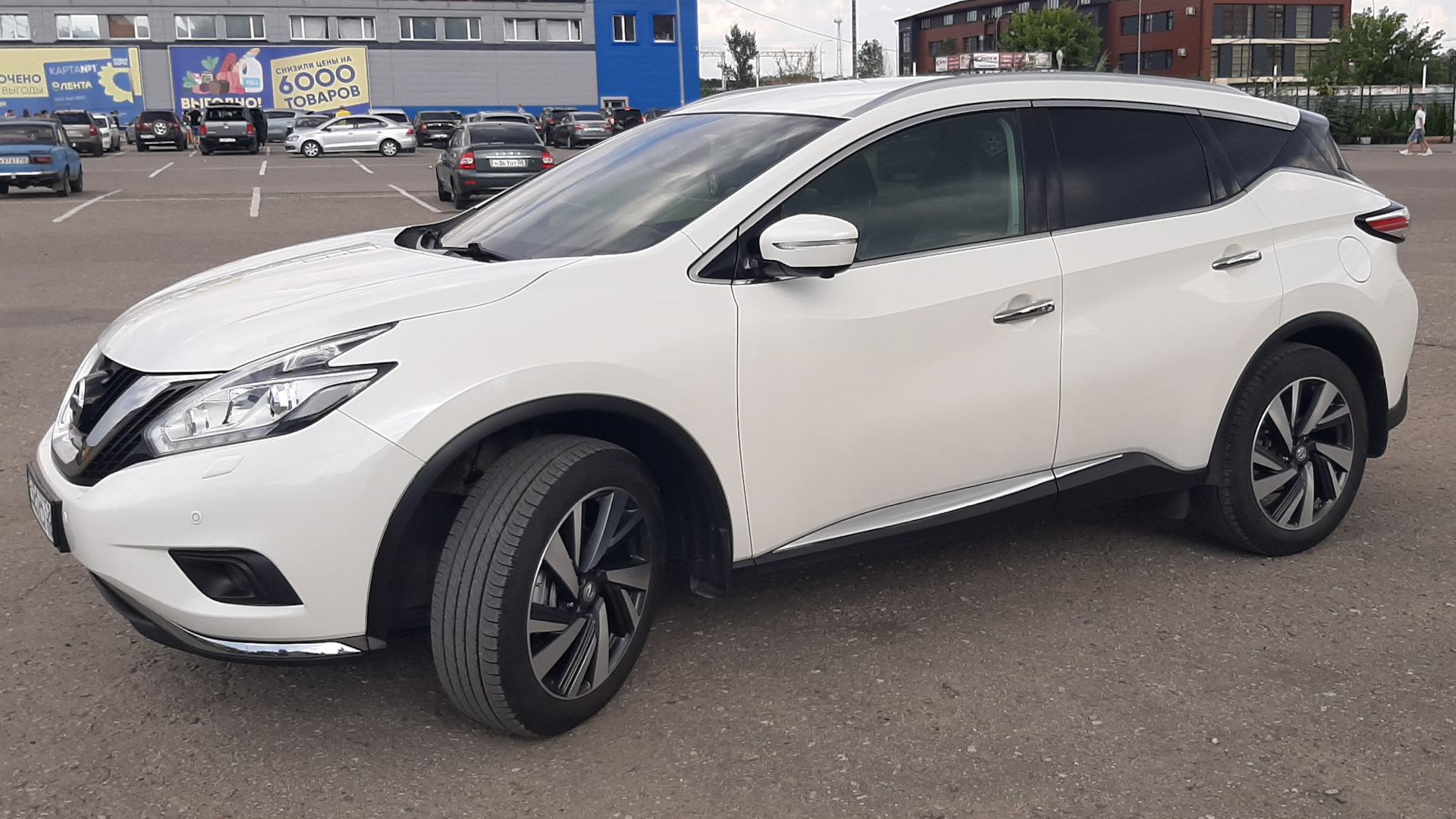 Nissan Murano III 3.5 бензиновый 2019 | Белый Hight+ на DRIVE2