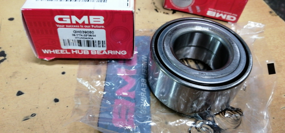 GH039080 Подшипник передней ступицы GMB | Запчасти на DRIVE2