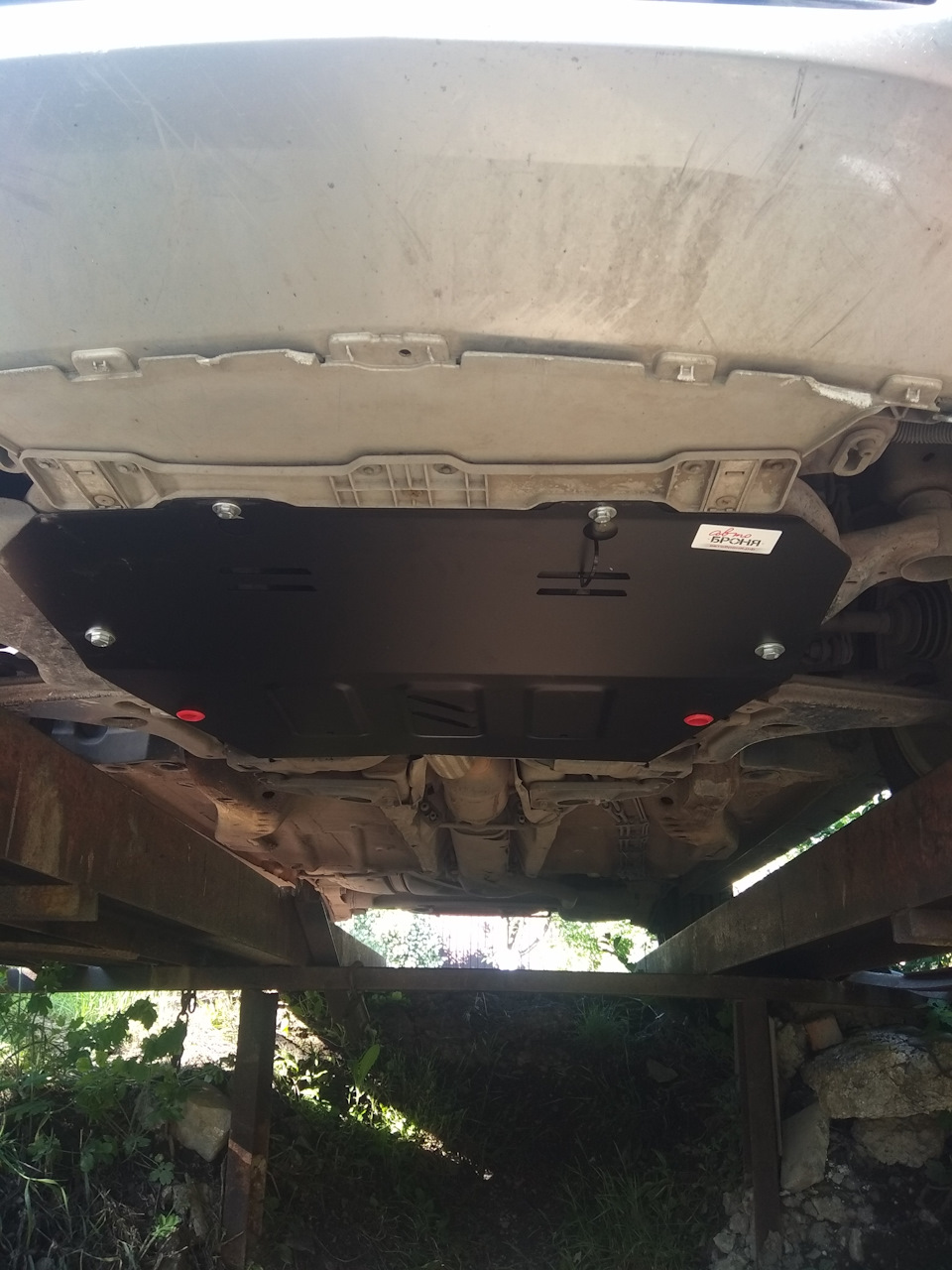 Установка защиты картера(Автоброня) на свою Зефирку — DRIVE2