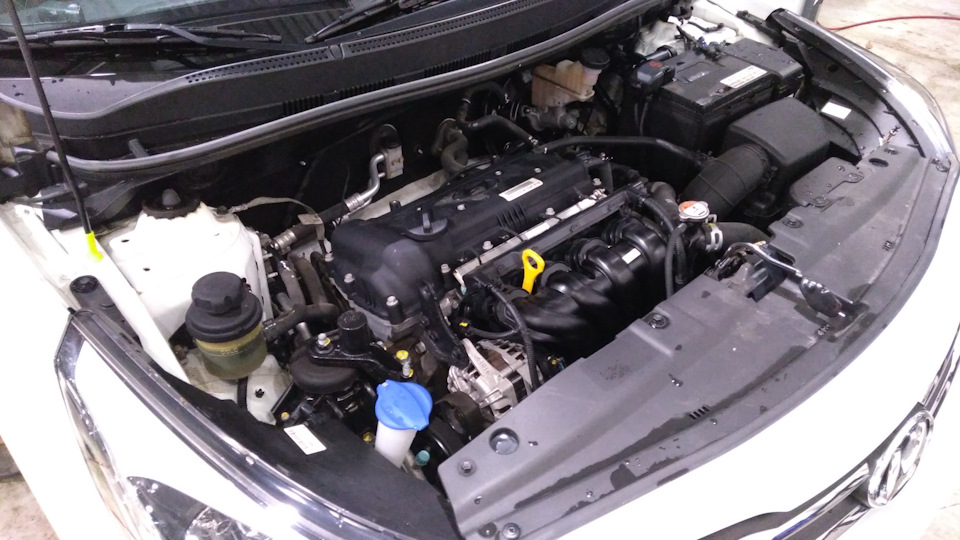 Прохождение ТО-3 — Hyundai Solaris, 1,4 л, 2015 года | плановое ТО | DRIVE2