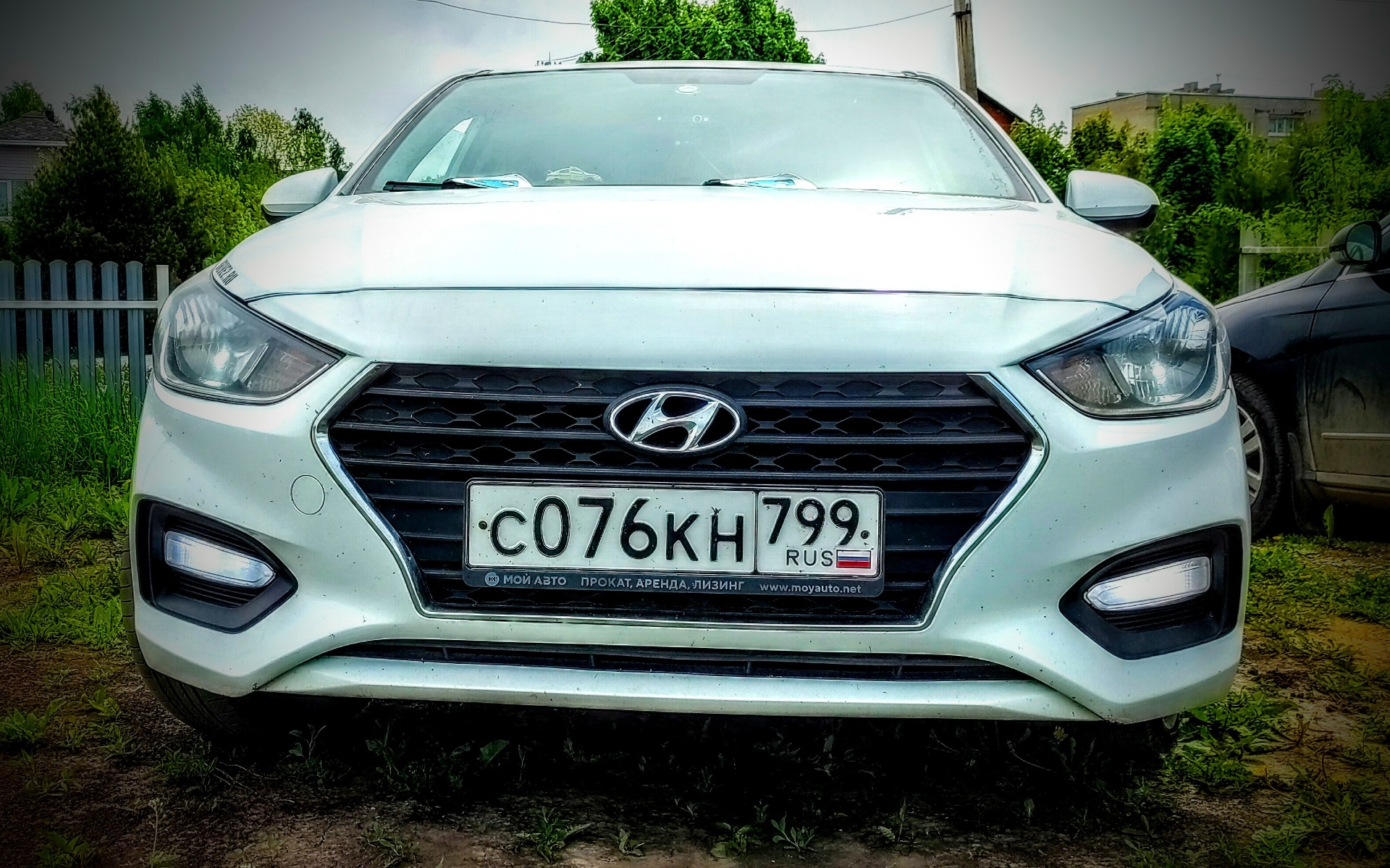 Замена ламп ДХО — Hyundai Solaris (2G), 1,4 л, 2018 года | электроника ...