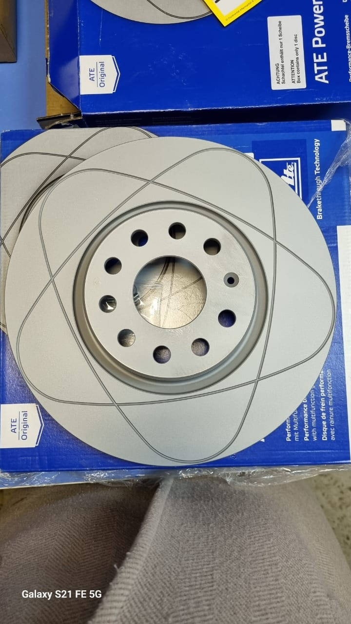 Куплены 312мм диски АТЕ — Volkswagen Passat B5, 1,8 л, 2004 года ...