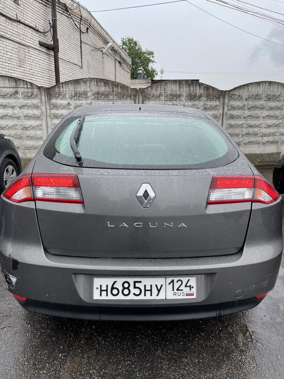 Задние фонари Рестайл — Renault Laguna III, 2 л, 2008 года | тюнинг | DRIVE2