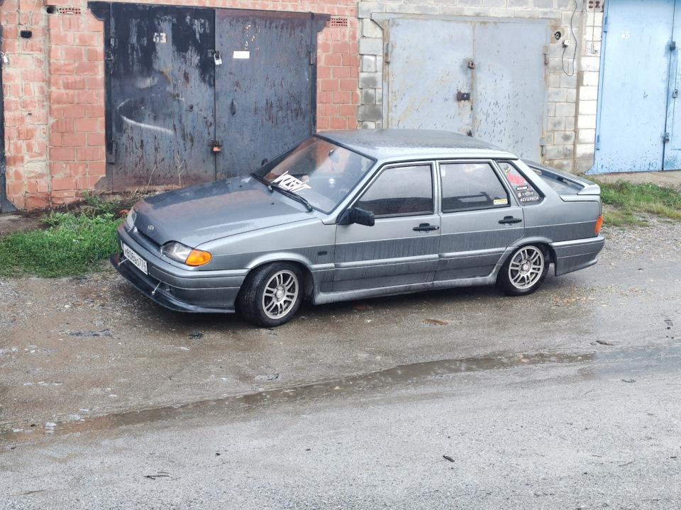 Губа на передний бампер 2115 — Lada 2115, 1,5 л, 2005 года | стайлинг ...