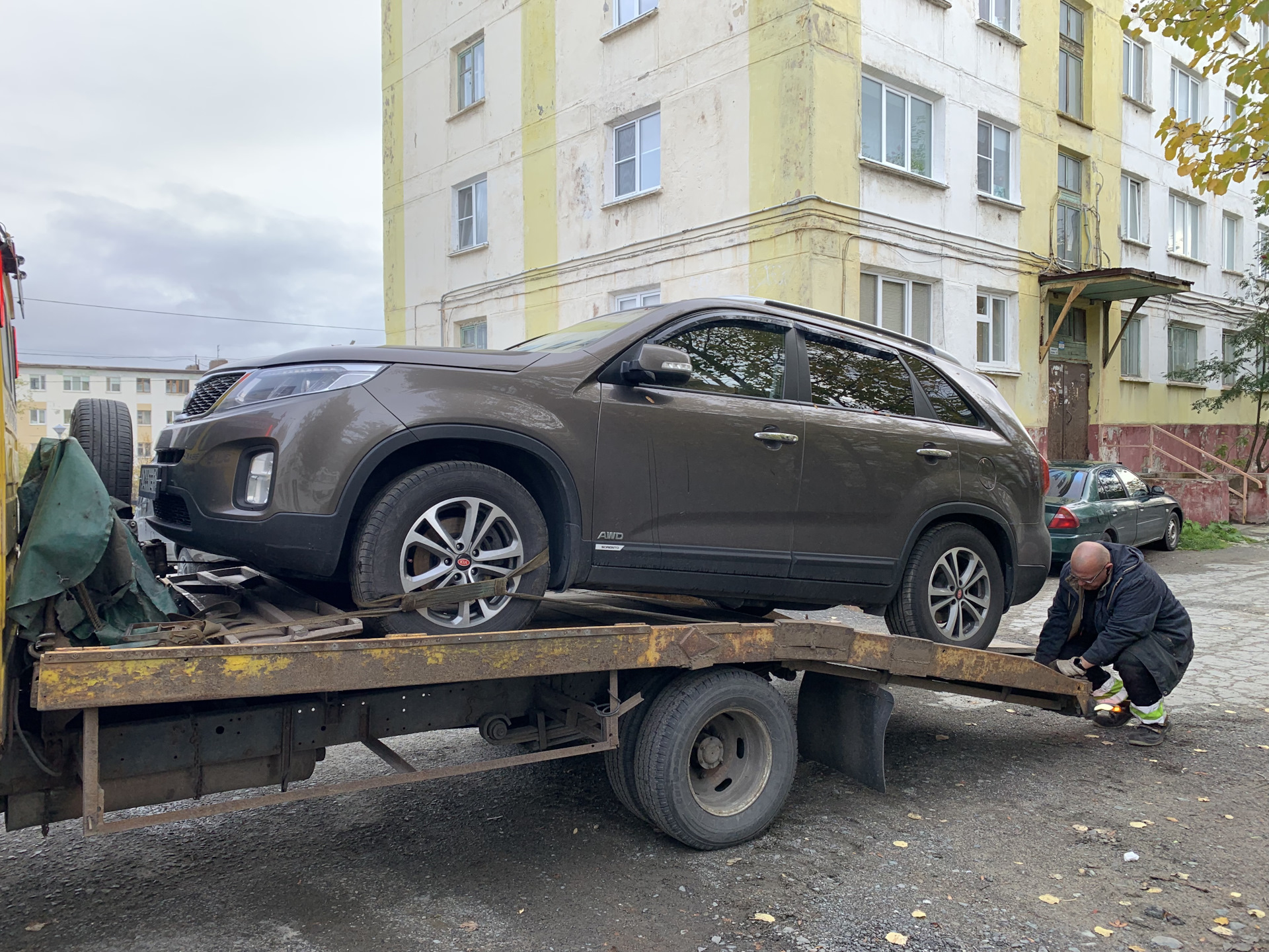 Кап. ремонт ДВС и замена масленого насоса от G4KD — KIA Sorento (2G), 2,4  л, 2015 года | поломка | DRIVE2