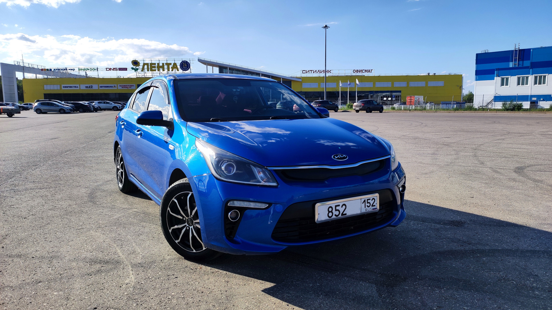 KIA Rio (4G) 1.6 бензиновый 2017 | Морской Синий на DRIVE2