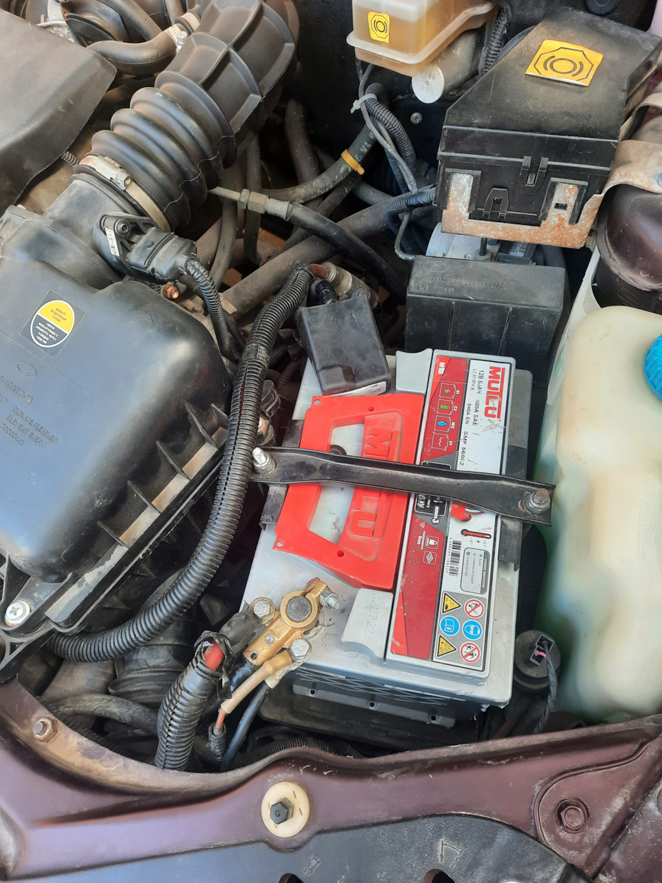 Доработка клемм АКБ приора — Lada Приора хэтчбек, 1,6 л, 2010 года ...