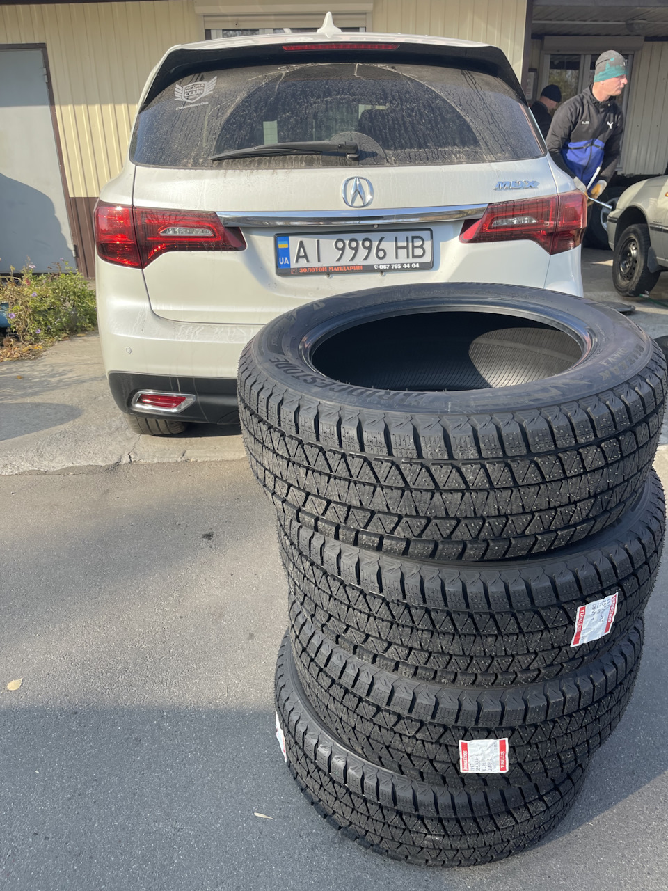 Шины на зиму Bridgestone blizzak dm-v3 — Acura MDX (3G), 3,5 л, 2014 года |  шины | DRIVE2