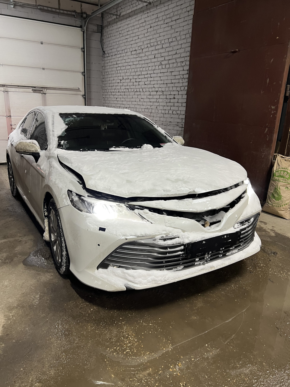 Камри ремонт после ДТП — Toyota Camry (XV70), 2,5 л, 2018 года | ДТП |  DRIVE2