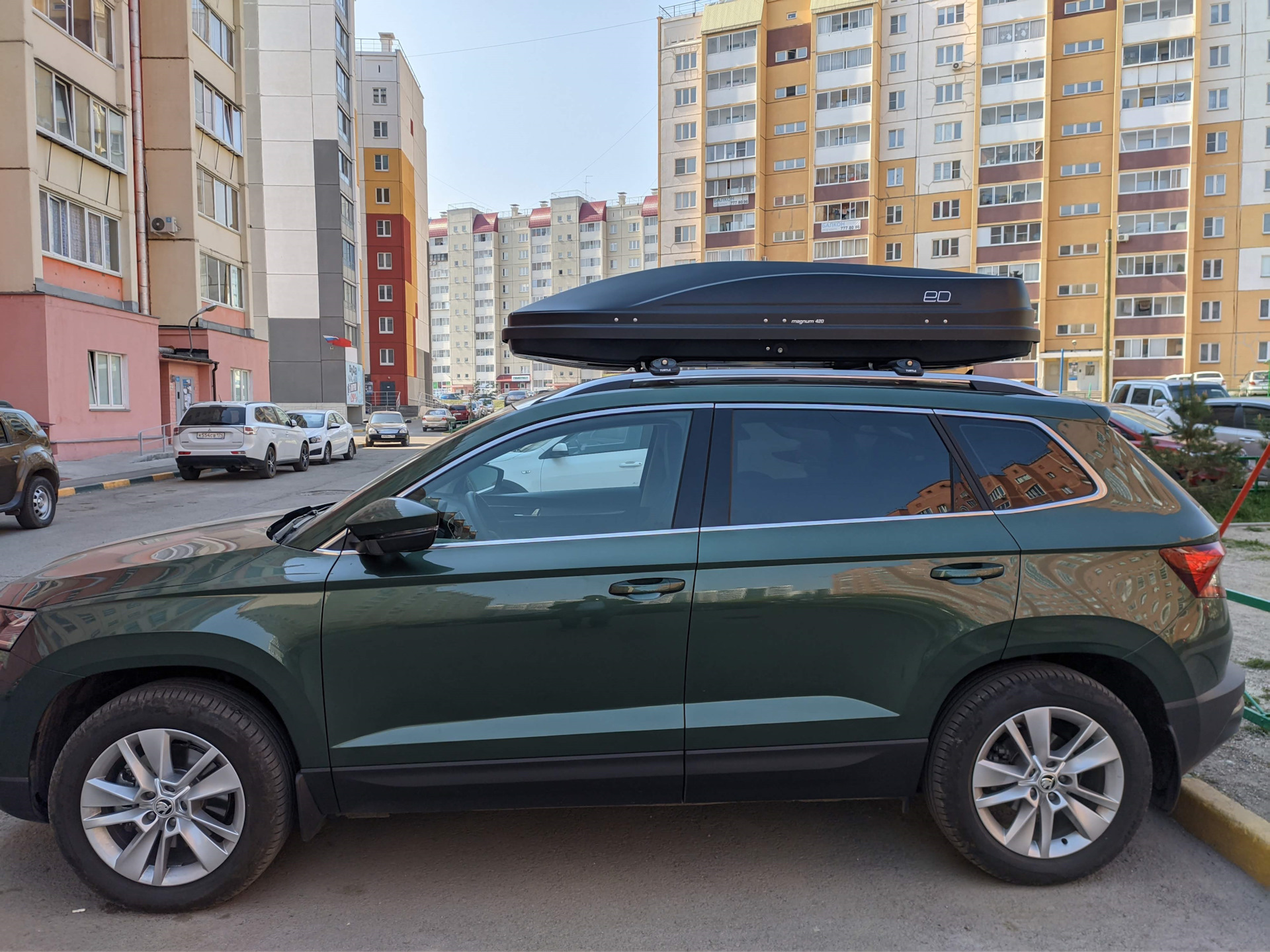 Ещё один девайс для путешествий — Skoda Karoq, 1,4 л, 2020 года |  аксессуары | DRIVE2