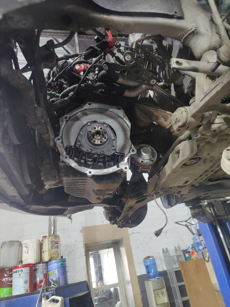 Замена сцепления — Skoda Octavia A5 Mk2, 1,8 л, 2009 года | плановое ТО ...