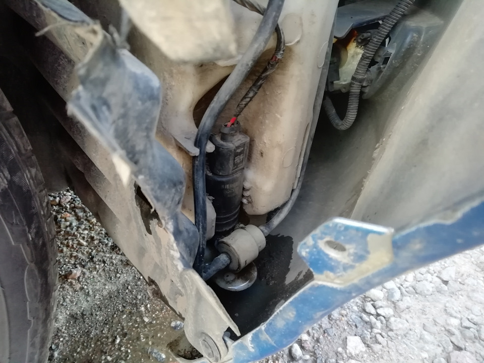 Установленный моторчик — Mitsubishi Lancer X