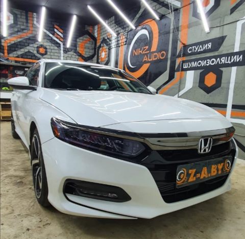 Honda Accord. Шумоизоляция дверей, крыши, пола и багажника. Уровень Премиум. — АвтоШум на DRIVE2