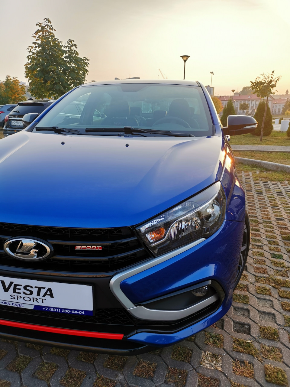 Lada Vesta Sport красная