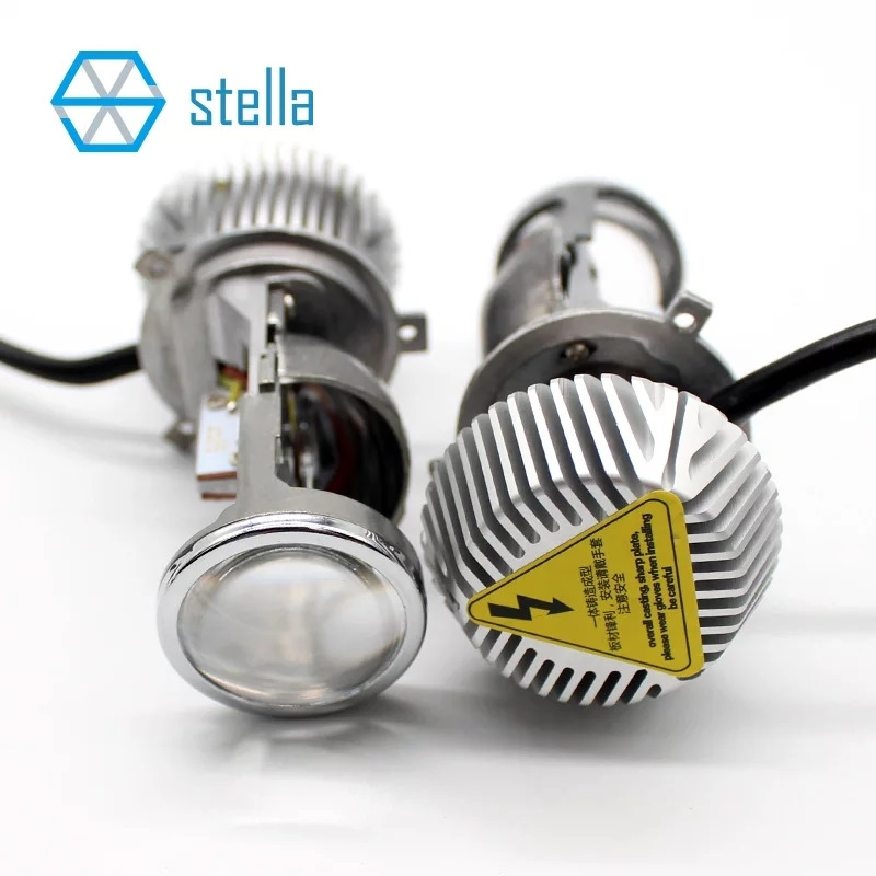 Mtf h4 линза. Мини линзы h4 led Stella. Headlight led h4 мини линзы. H4 Hi/lo led Projector Bulb. H4 led с линзой.