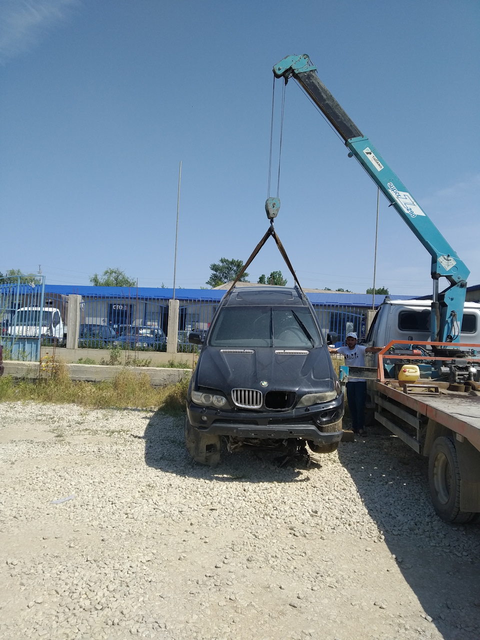 Ранен… — BMW X5 (E53), 4,4 л, 2004 года | ДТП | DRIVE2