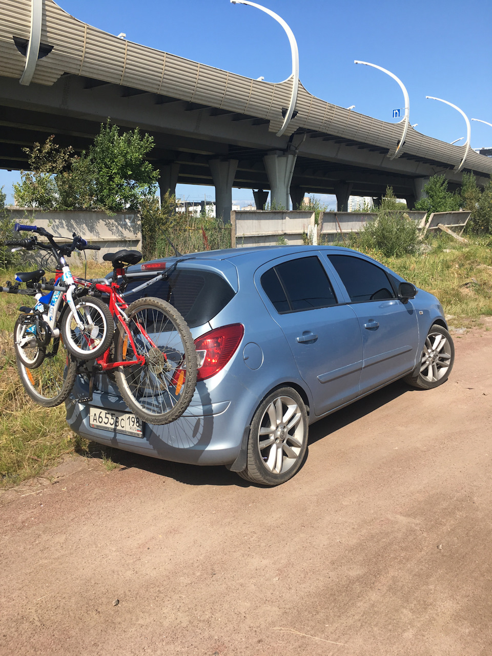 Corsa d sales bike rack