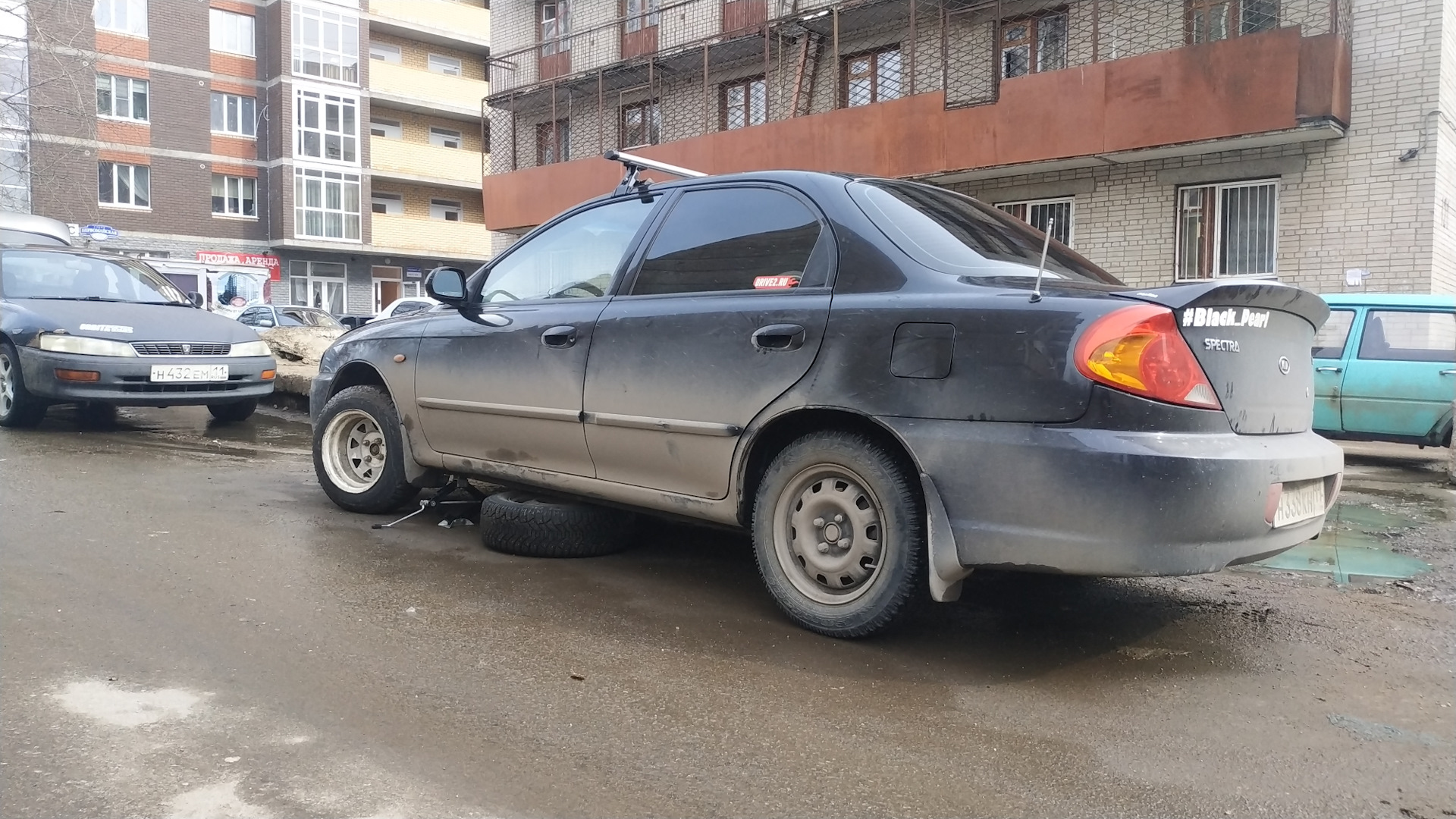 Kia Spectra разварки