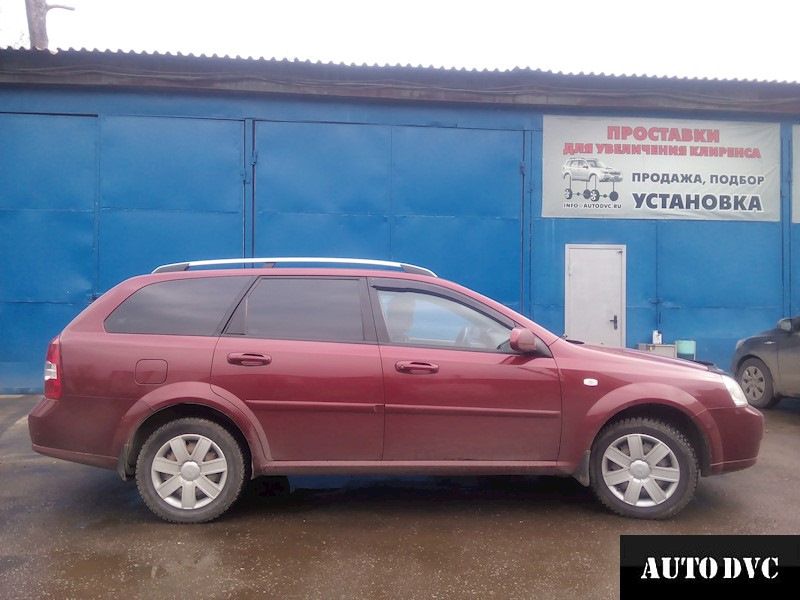 Chevrolet Lacetti клиренс