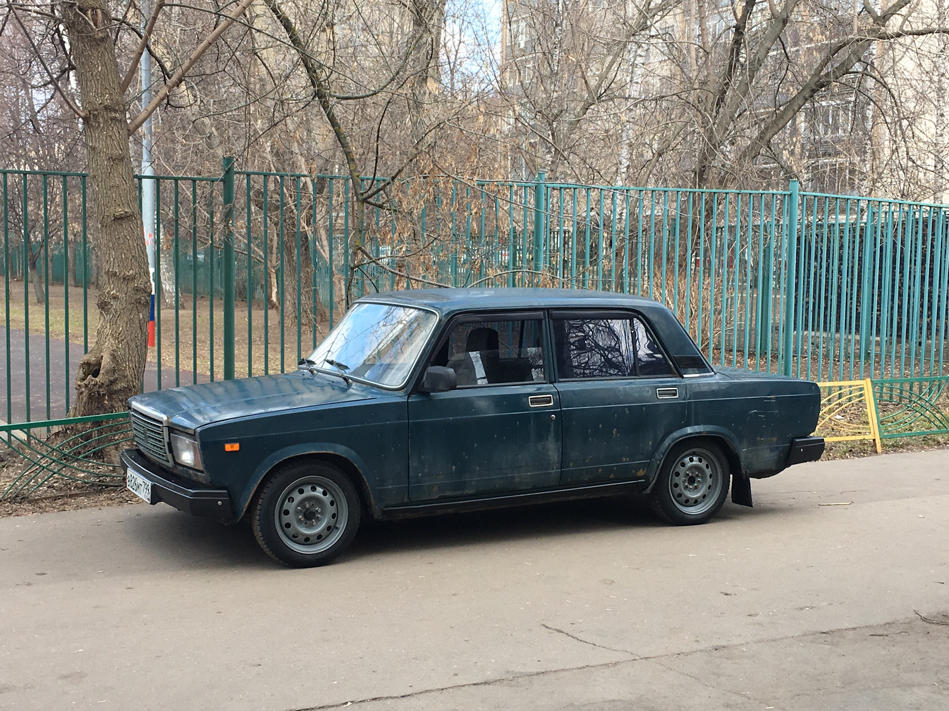 Стильные штампы R14 — Lada 21074, 1,6 л, 2006 года | колёсные диски ...
