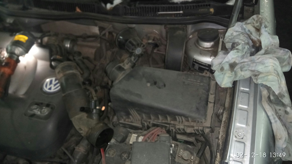 Т.о. и аморты — Volkswagen Bora (1G), 2 л, 2003 года | своими руками ...