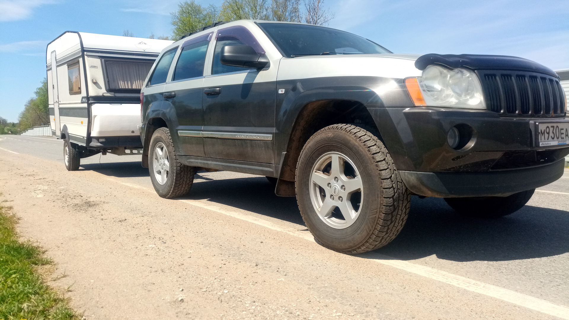 Jeep Grand Cherokee (WK) 4.7 бензиновый 2005 | Для дальних путешествий на  DRIVE2