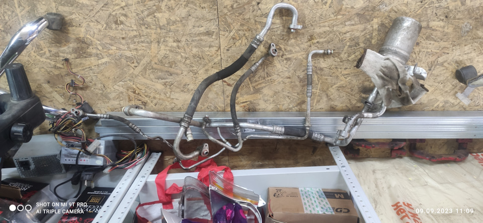 Трубки кондиционера(климата) форд фокус 2 на Ford Focus II Hatchback ...