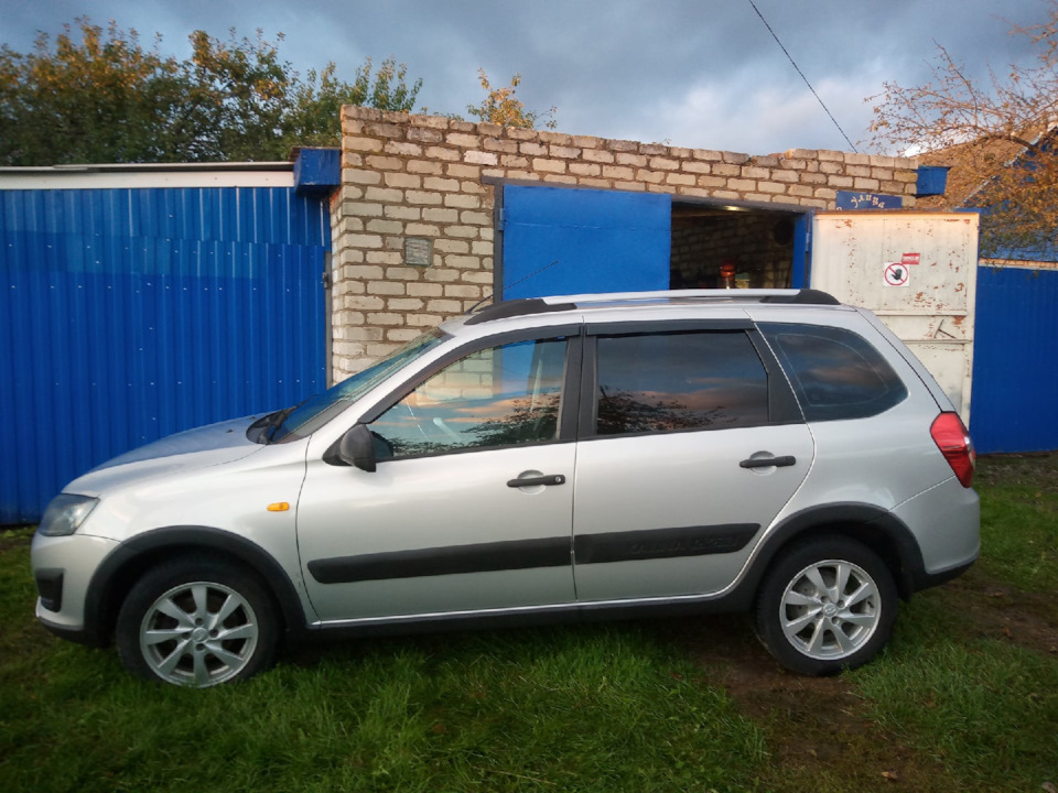 Купил Калину 2 Кросс 2017 — прощай Калина 1 — Lada Калина Универсал (1G ...
