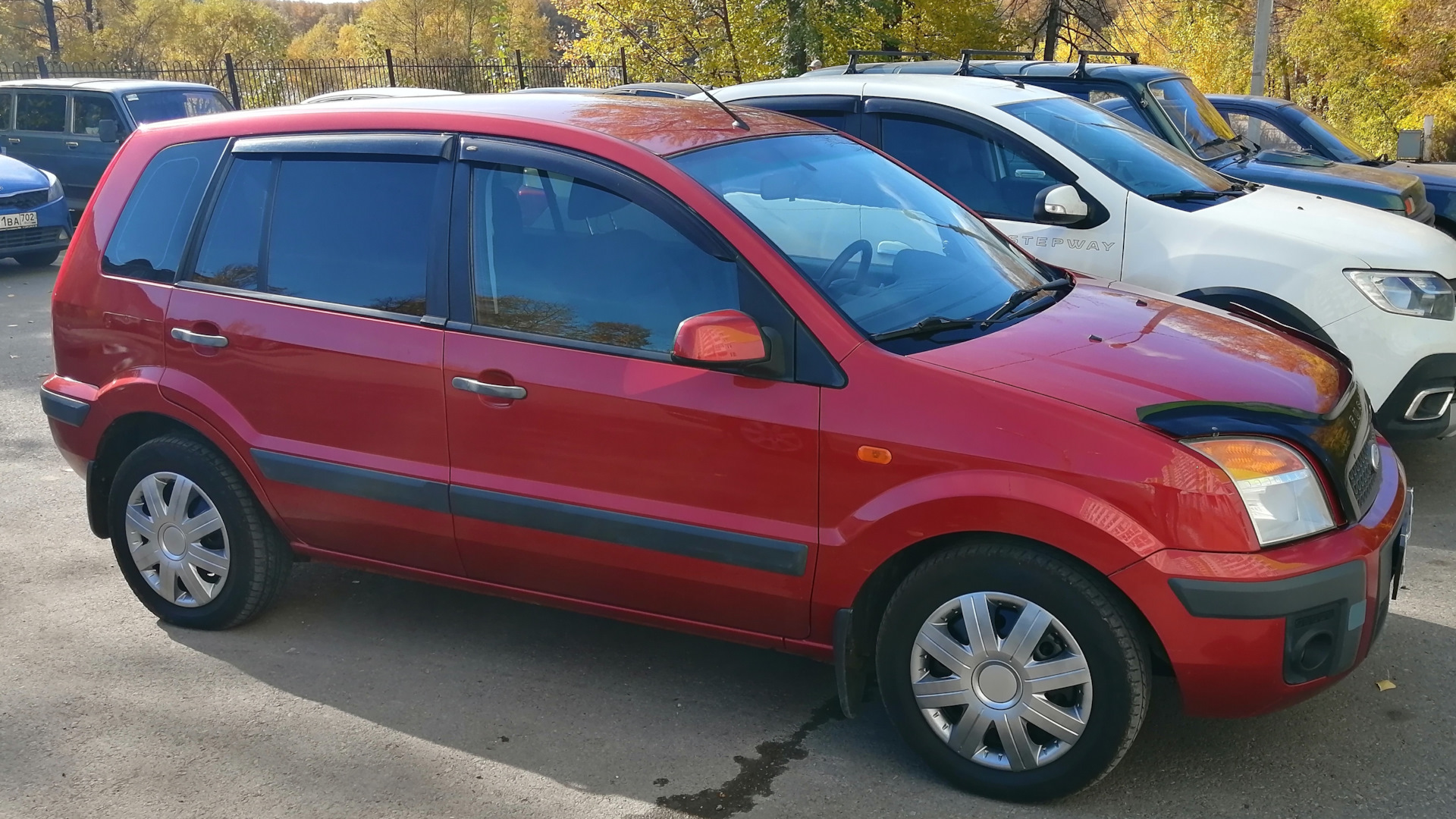 Ford Fusion 1.4 бензиновый 2008 Cherry на DRIVE2