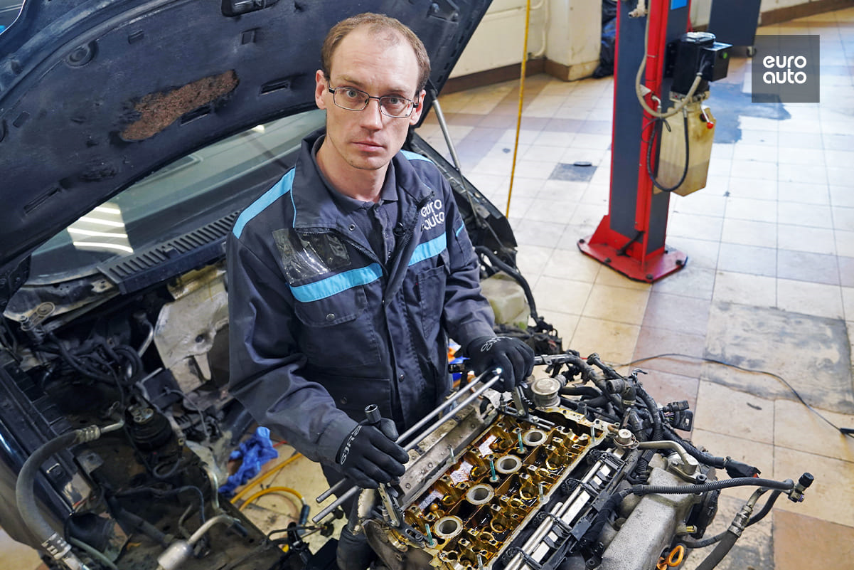 Замена маслосъемных колпачков на Volkswagen Sharan — EuroAuto на DRIVE2