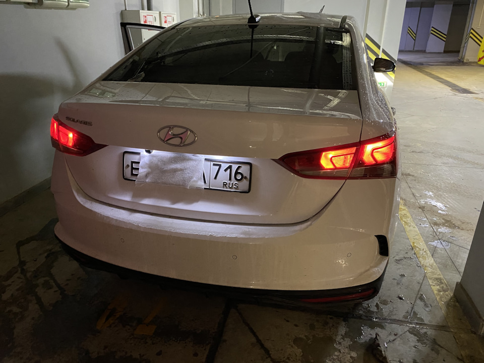 Led лампы. — Hyundai Solaris (2G), 1,6 л, 2021 года | своими руками ...