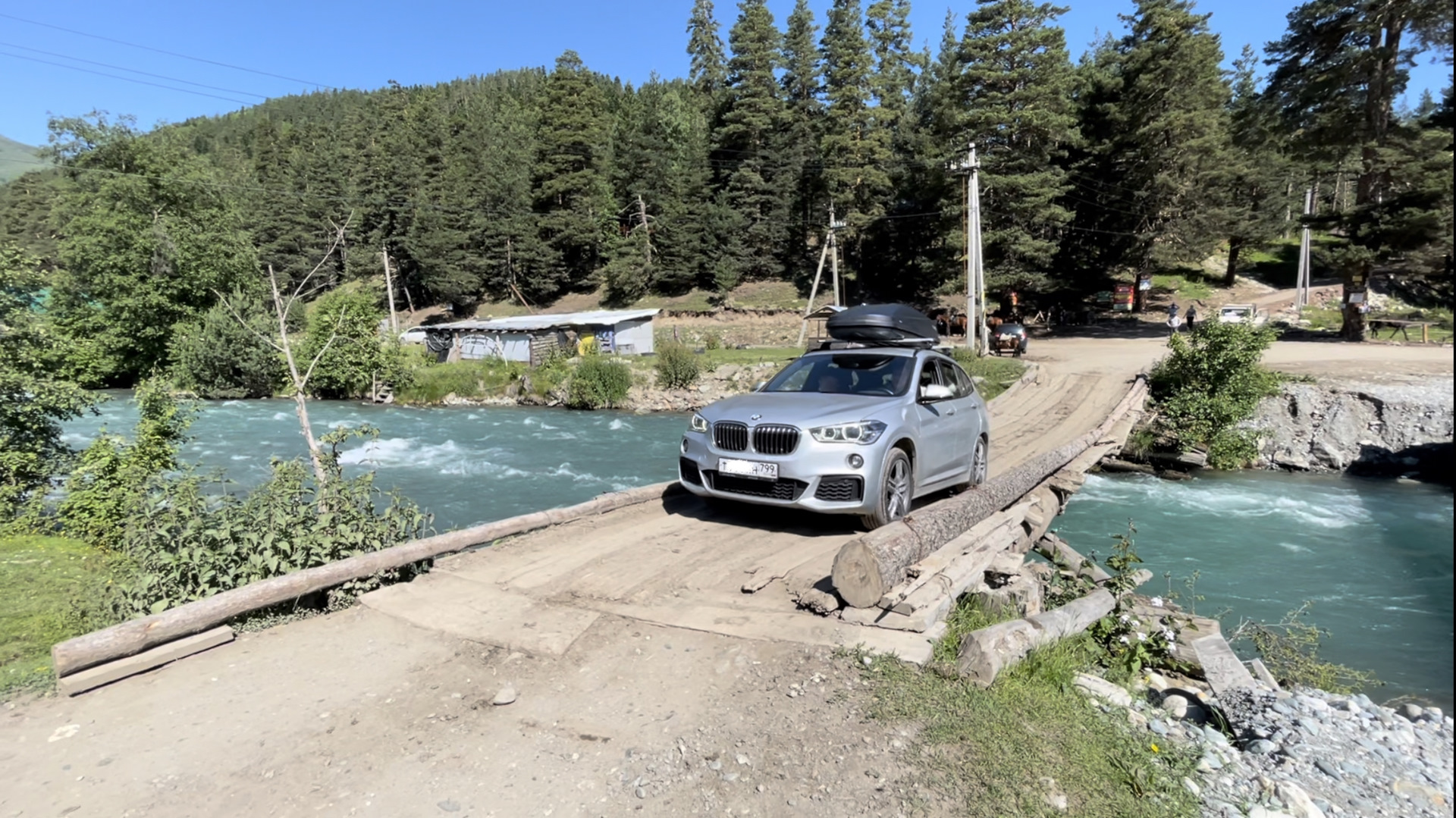 4] Северный Кавказ на BMW X1 или путешествие с собакой 🐕 — BMW X1 (F48), 2  л, 2018 года | путешествие | DRIVE2