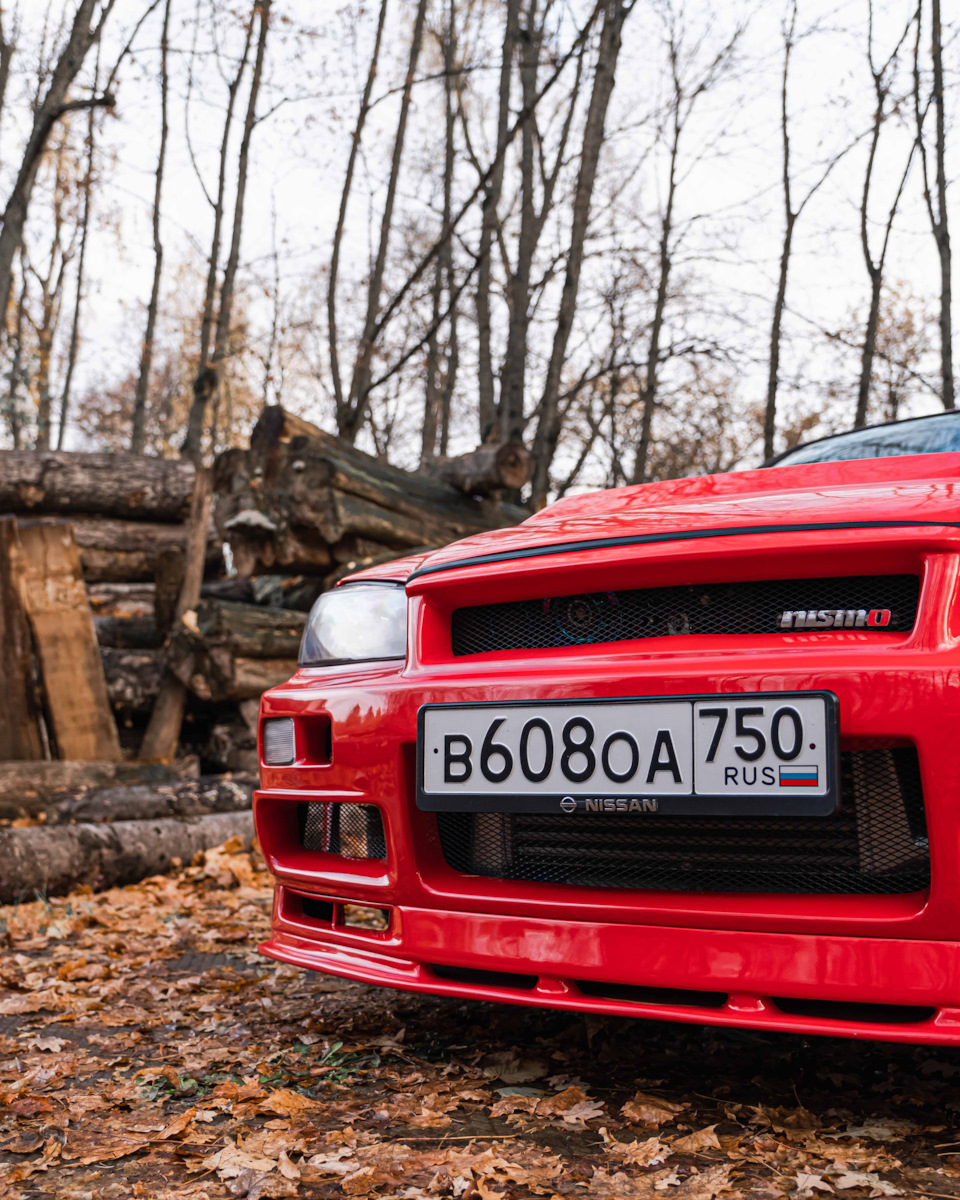 Осенний фотосет ская — Nissan Skyline (R34), 2,5 л, 1999 года | фотография  | DRIVE2